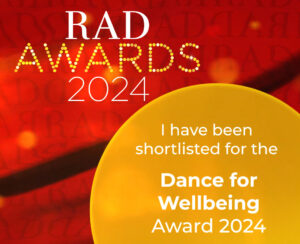 Laucinda Roberts shortlisted for the RAD Awards 2024